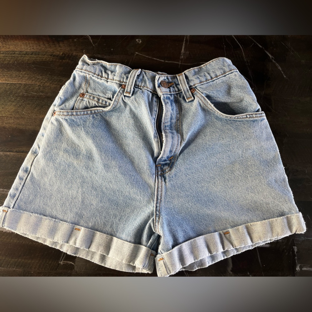 Classic Blue Denim Women's Shorts